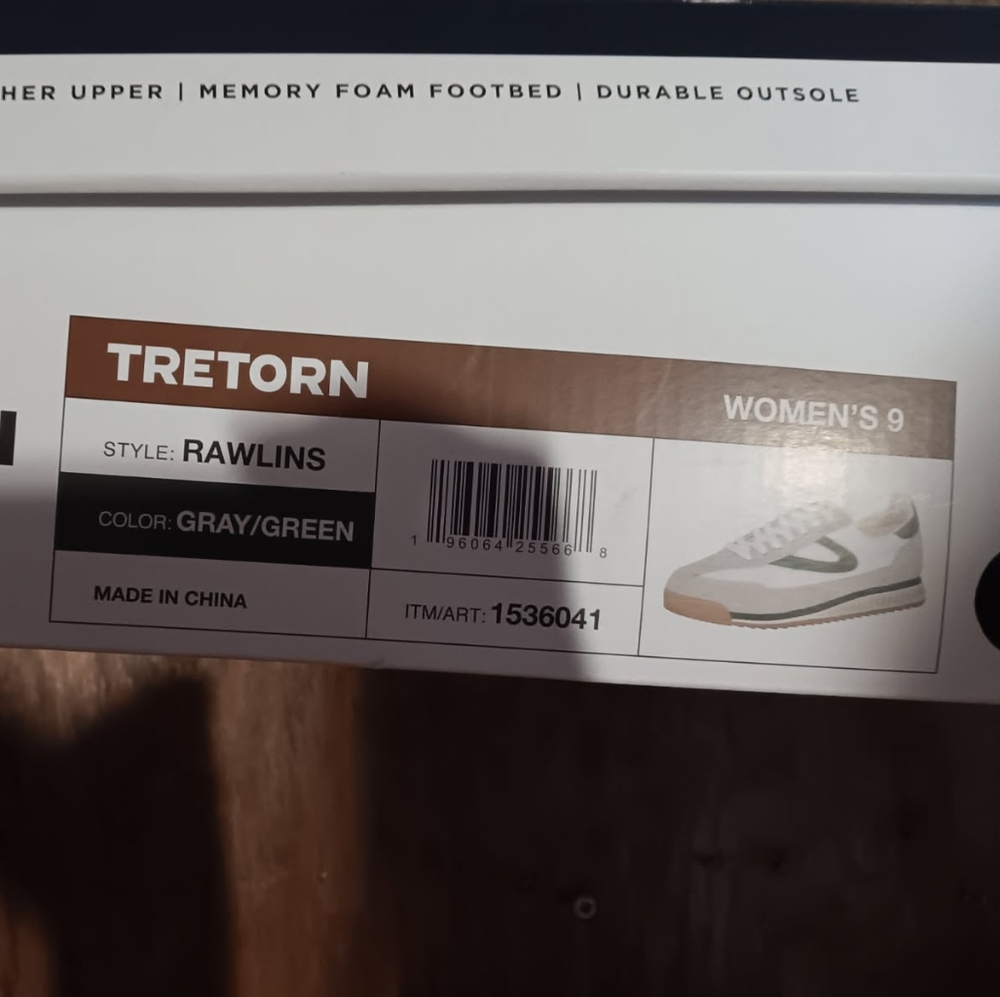 Tretorn Rawlins Sneakers in Gray and Green